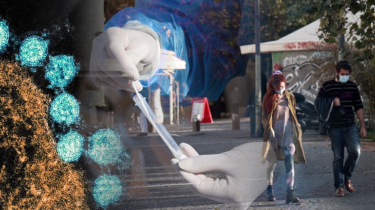 Ανακοινώθηκαν 1.834 περιστατικά σε 24 ώρες – 123 σε ΜΕΘ, 8 νέοι θάνατοι